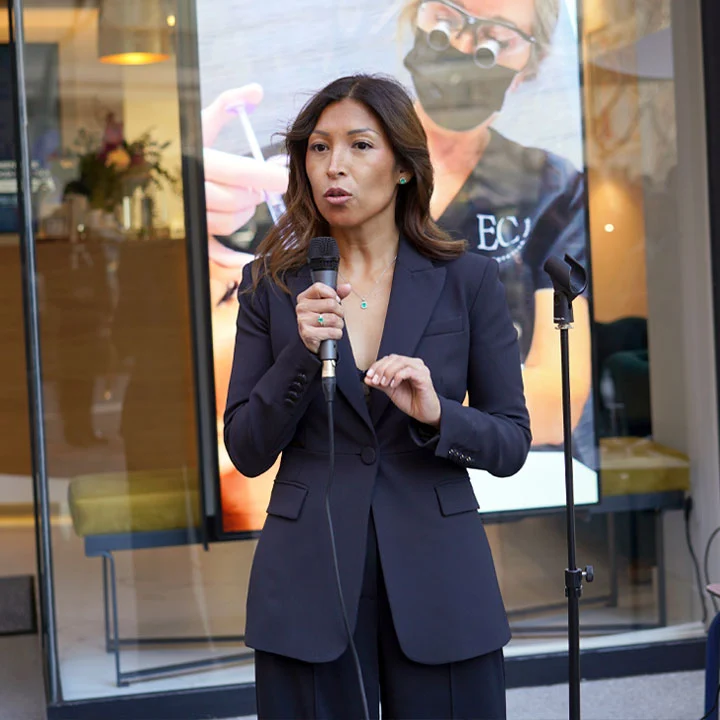 Discurso eugenia cervantes evento tratamientos dentales