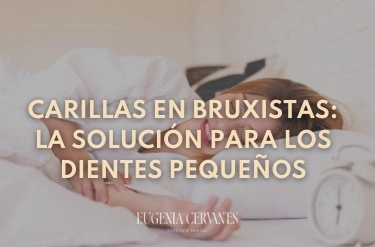 Mujer bruxista descansando